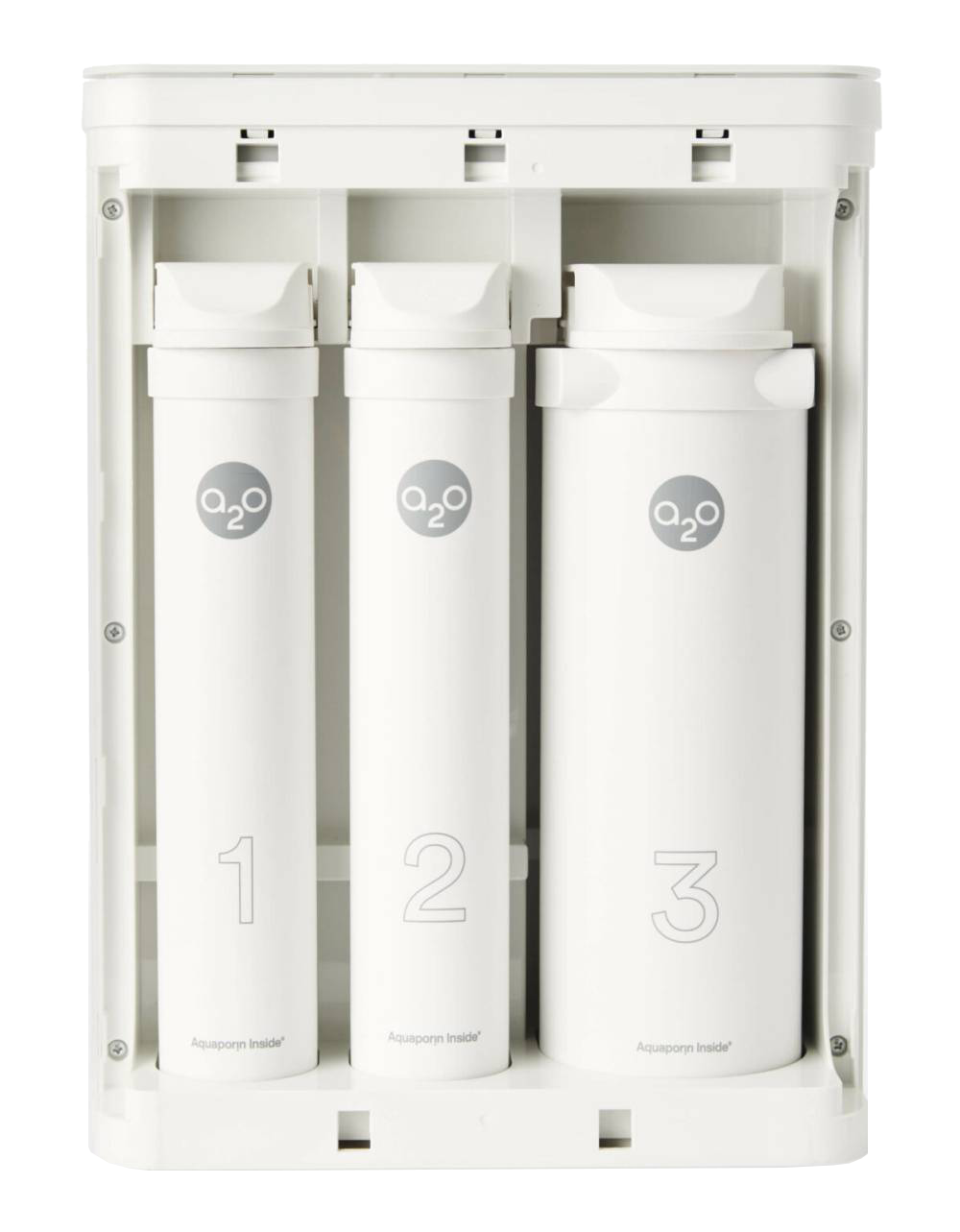 Kit de filtres de rechange avec membrane pour système de filtre sous évier A2O Pure