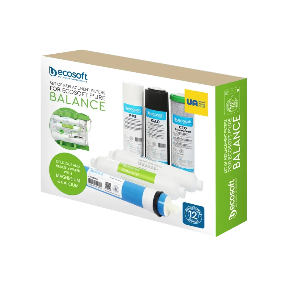 Pack O'lymp PURE Balance pack de 6 filtres de remplacement 12 mois