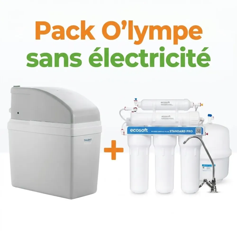 Pack O'Lympe  ADOUCISSEUR ET BOISSON